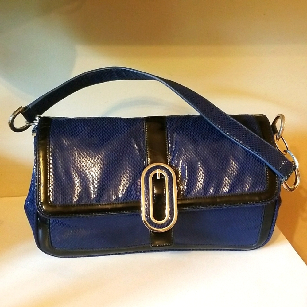 White House Black Market Purse with silver buckle